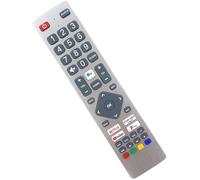 Generic Replacement for Sharp SHW/RMC/0133 TV Remote control compatible with Sharp Aquos 4T-C40BL3KF2AB 4T-C40BL5EF2AB 50BL5KA Smart LED with Voice, Netflix, Prime Video, You tube & Google Play