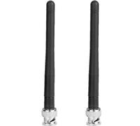 Generic Replacement UHF Antenna for Sennheiser EW G3/G4 and EM-XSW 2 Receivers EW100 EW300 EW500 G3 Receiver, with BNC Connector, Black, 2 Pack