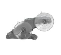 Generic Reptile Basking Platform Resin Tortoise Climbing Dock Aquarium Rock Ornament with Suction Cup for Lizard