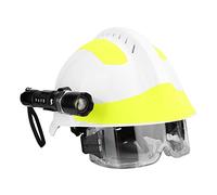 Generic Rescue Hard Hat with Anti-Impact Features, Headlamp, Goggles for Fire Safety and Earthquake Response 53cm-63cm