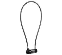 Generic Resettable Code Wire Cable Lock with 4-Digit Combination Zinc Alloy Toolbox and Locker Lock Reliable Protection for Gym and Workshops