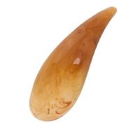 Generic Resin Gua Tool for Muscle Tension Relief Imitation Ox Horn Style Scraping Spoon for Body and Face Massage Suitable for Comprehensive Relaxation