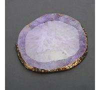 Generic Resin Nail Art Palette Smooth Blending Mixing for Nail DIY Tool Manicure Display Board Golden, Suitable for Art Colors Foundation Lipsticks Pigments - White Resin Stone 3.5 X 3.1inch (Black)