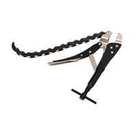 Generic Resistant Chain Pipe Cutter Wear Resistant Locking Chain Pliers for Cutting Metal Pipe, Car Exhaust Pipes and More for Maintenance Workers