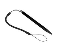 Generic Resistive Touch Pen with Spring Rope for Scratch-Free Writing on POS and PDA Devices, Durable Design, Pack of 2 (Black)