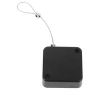 Generic Retractable Anti-Lost Cable Lock Case with 2m Steel Wire and Dual Locking Clips, Automatic Retractable Security Wire for Electronic Products and Retail Anti-Theft Use