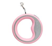 Generic Retractable Dog Leash Heavy Duty Automatic Retractable Pet Rope for Dog Walking Training, Ergonomic Handle Non Slip, Suitable for Outdoor Activities (Pinkish)