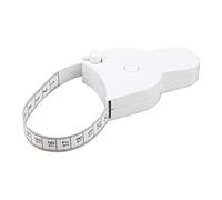 Generic Retractable Double Scale Tape Measure with Auto Caliper Feature Ideal for Accurate Body Measurement At Home or On-the-go