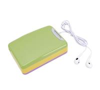 Generic Retro Cassette Player Portable Music Player with FM Broadcast Recorder for Music Lovers Nostalgic Design USB Powered (Green)