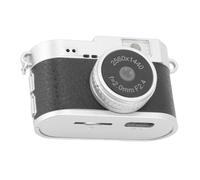 Generic Retro Compact Portable Video Recorder Camera 2K HD Small Digital Camera for Daily Life Recording for Content Creators and Bloggers Pink (Black)