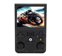Generic Retro Gaming Console, Hand Held Game Console Retro Game Stick With 3.5 Inch IPS Screen 640x480 Open Source Player 4000mAh Battery Supports 60+ Emulator R36PRO Handheld (64GB)