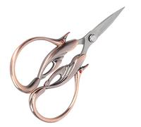Generic Retro Scissors, Sustainable Scissors in The Shape of Swan Crissors DIY Light Chisels for Embroidery (Rose Gold)