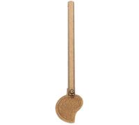 Generic Retro Style Brass Door Slide Bolt Locking Pin with Leaf Shape, Decorative and Wear Resistant Outdoor Cabinet Lock, for Rustic and Classical Furniture Security