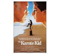 Generic Retro Vintage Movie Film Posters Poster Prints Wall Art Pictures (The Karate Kid, A4)