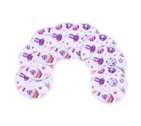 Generic Reusable Breastfeeding Stamps, Washable Breastfeeding Pads with 8 Pc to Flee Milk (G77)