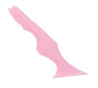 Generic Reusable Eyeliner Aid Lipstick Drawing Aid Multi-function Eyeliner Stencil with Stable Finger Rest Even Spreading Silicone Ergonomic Handle for Masters of Makeup and Novices Makeup