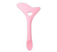 Generic Reusable Makeup Tool Silicone Eyeliner Aid Eyeliner Stencils Wing Tips for Quick Makeup; Suitable for Beginners, Experts; Soft and Elastic Material in Pink, Purple, Blue, Yellow (pink)