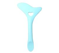 Generic Reusable Makeup Tool Silicone Eyeliner Aid Eyeliner Stencils Wing Tips for Quick Makeup; Suitable for Beginners, Experts; Soft and Elastic Material in Pink, Purple, Blue, Yellow (blue)