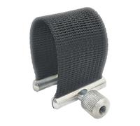 Generic Reusable Portable Saxophone Ligature Accessory, Professional Saxophone Mouthpiece Ligature with Zipper, for Teachers, Length 8.5 cm