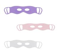 Generic Reusable Silicone Eye Massager Masks 3pcs Set with Dual-Sided Ear Hooks Three-Dimensional Point Eye Masks and Anti-Fall Use for Relaxation and Dark Circle Relief