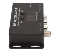 Generic RF Modulator Professional AV to RF TV Convertor for Set Top Box DVD, Wide Frequency Range, PAL NTSC, Broadcast Standard Circuit, for Global NTSC PAL Users