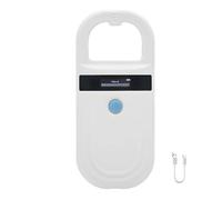 Generic RFID Pet Microchip Reader, Pet Microchip Scanner, 134.2kHz, Handheld Universal with OLED Display, Compatible with EMID FDX-B (ISO11784/85), 0-5.9 in Reading Distance, for Pet ID Tracking