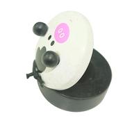 Generic Rhythm Toy, Excellent Sound Quality, Easy to Use, Safe, Cute Little Wooden Finger Castanets, Early Educational for Babies and Children (White)