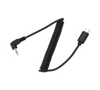 Generic RM-VPR1 S2 Flexible Plastic Alloy Shutter Release Cable for A7 A6500 RX100 0.5m Black (3.5mm-S2#02)