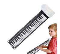 Generic Roll Up Piano for Roll-Up Piano Keyboard | Portable Foldable Music Keyboard | Öka din musikupplevel Music Keyboard with 49 Keys, Educational Toys for Beginners, Adults,