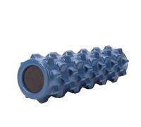 Generic Roller Deep Tissue Massage Muscle Trigger Point Myofascial with Firm EVA Foam and Textured Surface Suitable for Workout Recovery Home Gym Stretching Physical Therapy, Blue, 45cm