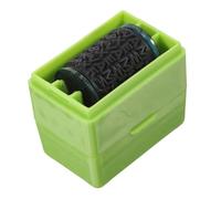 Generic Roller Garbled Seal Name Stamp Rollers Mail Privacy Roller Postage Stamps for Mailing Address Label Stamp Emailed Stamp Label Blackout Roller Postal Stamps Blackout Stamp Green Abs