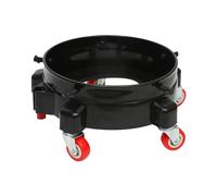 Generic Rolling Bucket Dolly Multifunctional Moving Base Car Wash Stool Sturdy 360 Degree Turning Auto Accessories for Cleaners