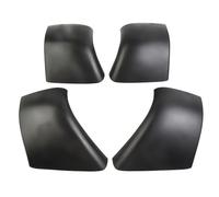 Generic Roof Rack End Cap Cover Compatible with Tesla Model 3 2017-2020, 4PCS Black ABS Replacement Rail Cover, Easy Installation Accessories