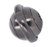 Generic Rope Bead Finger Toy Durable Stainless Steel with Stress Relieving for Busy Lives At Work or School, 25mm (Black)