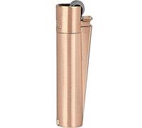 Generic Rose Gold Lighter Solid Metal Flint Lighter with Brushed Chrome Finish Best Gift For Men's