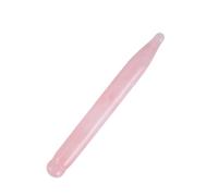 Generic Rose Quartz Relaxation Massage Wand and Lightweight Skin-Friendly Crystal Massage Stick Tool for Face and Body Suitable for Professional Salon and Home Use