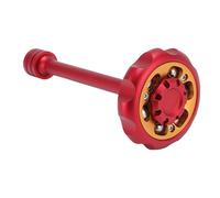 Generic Rotating Fingertip Gyroscope, Aluminum Alloy Ferris Wheel Stress Relief Toy Stress Relief with Storage Box/Cover for Relaxation (Red Gold)