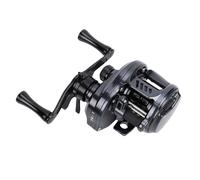 Generic Round Baitcast Reel Ultra Lightweight Fishing Gear for Bass and Snapper 4.5KG Braking Force Alloy Material