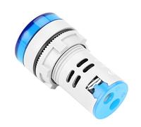 Generic Round LED Hz Indicator Light with High Accuracy for Frequency Measurement in Industrial Applications (Blue)