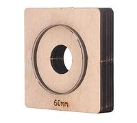 Generic Round Shape Leather Cutting Die High Density Alloy Steel Punching Tool for Precision Cutting of Leather and Crafts 60mm