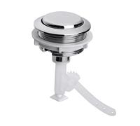 Generic Round Shape Single Flush Button for Toilet Cistern Made of PP Plastic and Easy to Install Suitable for Home Bathrooms and Hotels 11.3