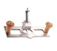 Generic Router Plane, Handheld Woodworking Tool with Adjustable and Comfortable Wooden Handle, for Professional Carpenters and Beginners