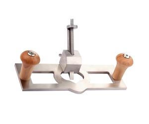 Generic Router Plane, Handheld Woodworking Tool with Adjustable and Comfortable Wooden Handle, for Professional Carpenters and Beginners