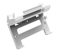 Generic Router Power Supply Mounting Kit Efficient Wall Mount for Gen 3 High Performance Standard Dishy Mesh Router Power Supply Bracket for Home Office White ABS Material