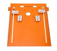 Generic Router Table Insert Plate with Stable Punching Design, Portable Circular Saw Base Plate for Various Cutters 11.02x14.96in