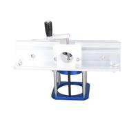 Generic Router Table, Router Lift Table Base with 4 Mounting Screws 0-54mm Adjustable Electric Lift Systems Slotting Tenoning Trimming for Woodworking Benches