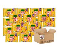 Generic Rowntree Jelly Tot Sweets 18 x 42g vegan sweet | Fruit flavoured jelly sweets Bags
