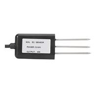 Generic RS485 Soil EC Sensor with High Precision Measurement for Soil Salinity Testing in Gardening and, 13.8x1.5cm, 1 Unit