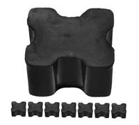 Generic Rubber Coil Spring Insulators 8-Piece Set for 1-1.5 Inch Automotive Lift Suspension Boosters Universal Coil Spring Spacer Kit Compatible Cars and Trucks