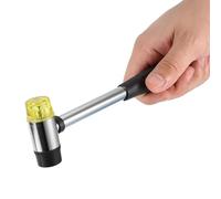 Generic Rubber Hammer with Long Life, Durable Rubber Club, for Do-it-Yourself Leather Crafts for The Manufacture of Plastic Wires (25MM)